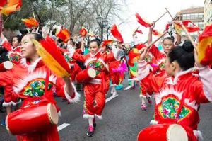 año nuevo chino madrid - desfile año nuevo chino usera