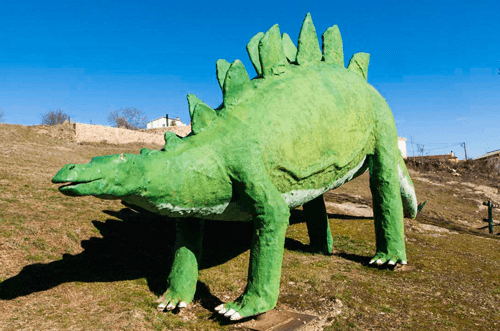 San Pedro Manrique dinosaurios - Ruta de los dinosaurios Soria - escapadas con niños