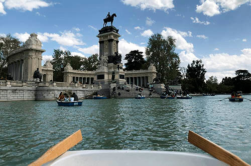 barcas del retiro - parque del retiro - parques madrid - el retiro