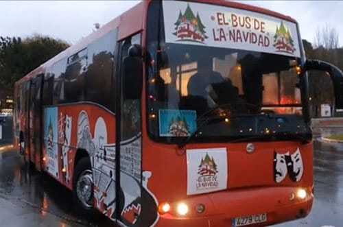 el bus de la navidad - bus de la navidad madrid - bus navideño madrid
