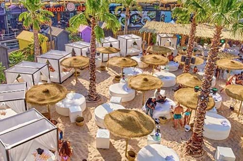 moreira beach club - playa madrid - centro comercial oasiz madrid
