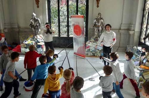 talleres esgrima museo lázaro galdiano - planes con niños madrid