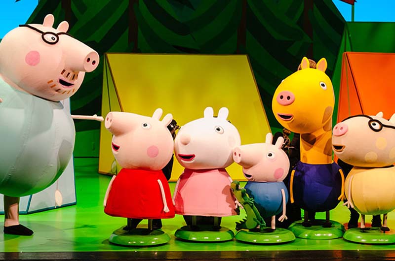 peppa pig en madrid - Las aventuras de Peppa Pig - espectáculos para niños en madrid - teatro para niños en madrid