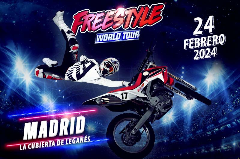 Freestyle World Tour - evento motos madrid - motos freestyle madrid