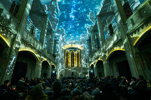 video mapping madrid - video mapping genesis
