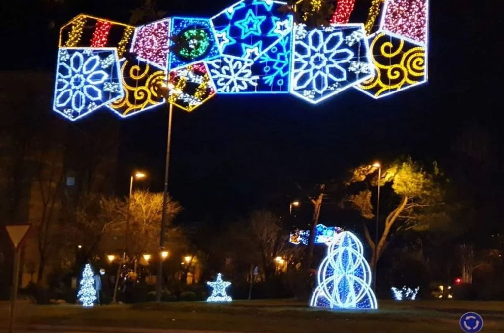 luces Alcorcón navidad