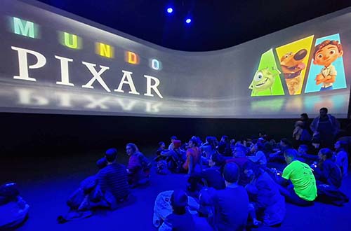exposición disney pixar madrid - mundo pixar