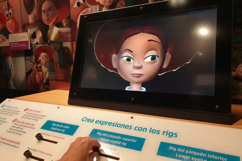 exposición la ciencia de pixar madrid - exposiciones madrid 2024 - exposición pixar caixaforum