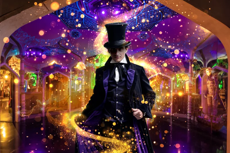 Halloween Museo de Cera en Madrid - espectáculo mentalista Pablo Raijenstein