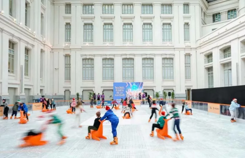 Pistas de hielo Madrid