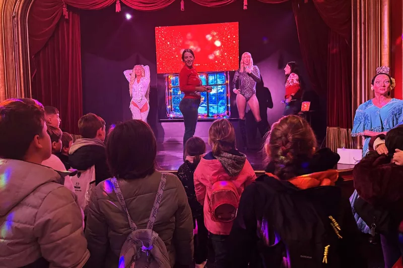 Museo de cera en Navidad 