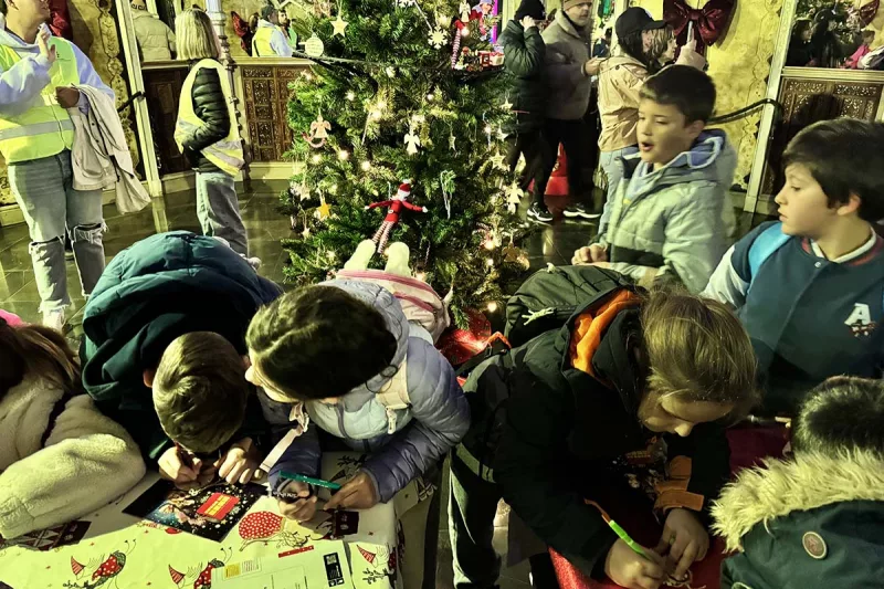 Museo de cera en Navidad 