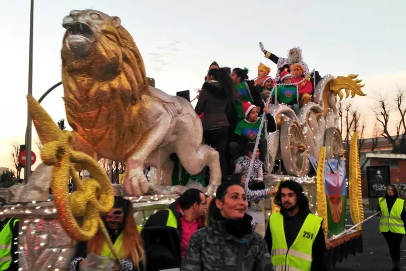 cabalgata de reyes Usera