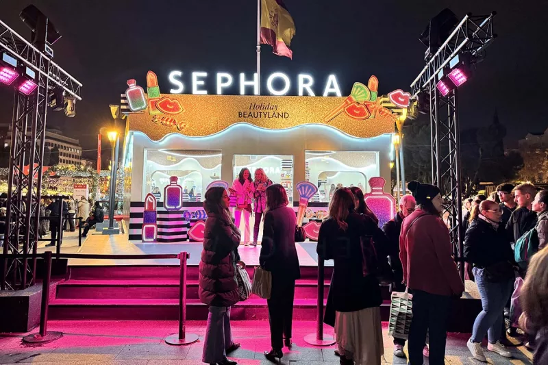 navidad colón Sephora