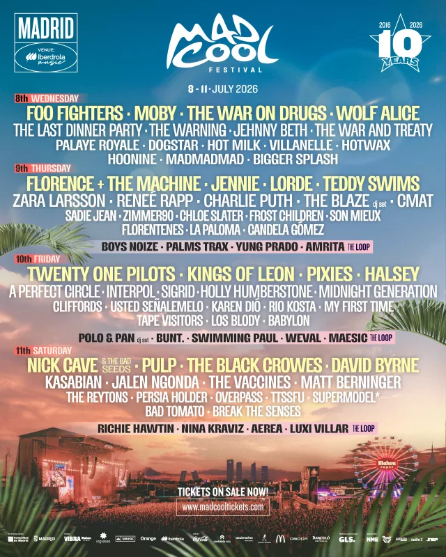 cartel mad cool 2026