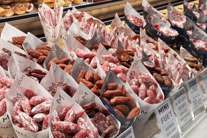 puestos mercado de san miguel Madrid