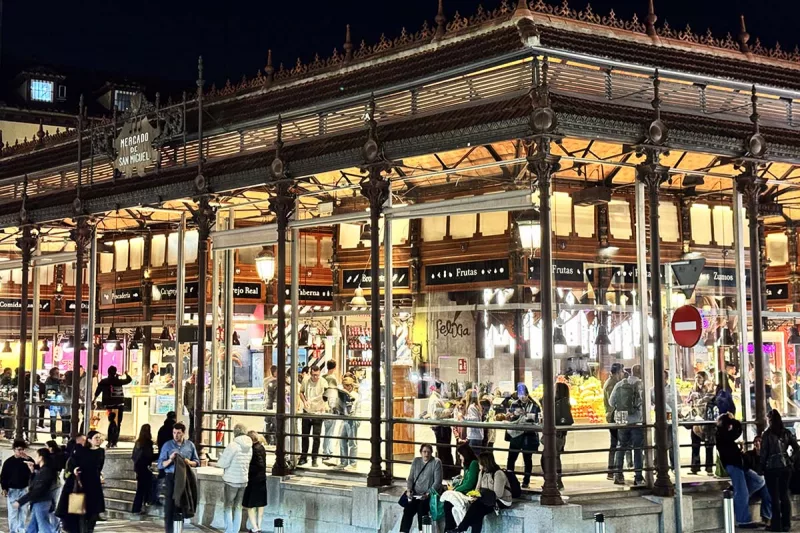 mercado de san miguel Madrid