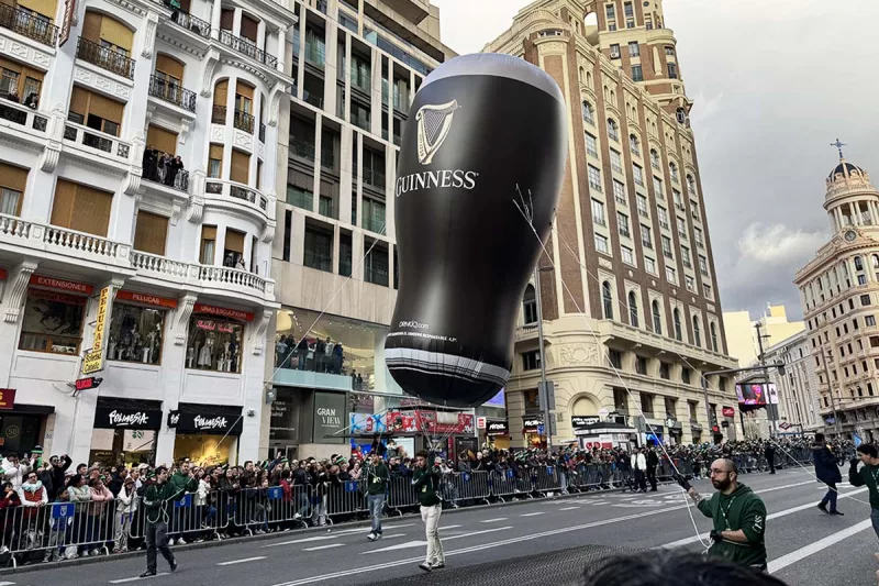 desfile san patricio madrid