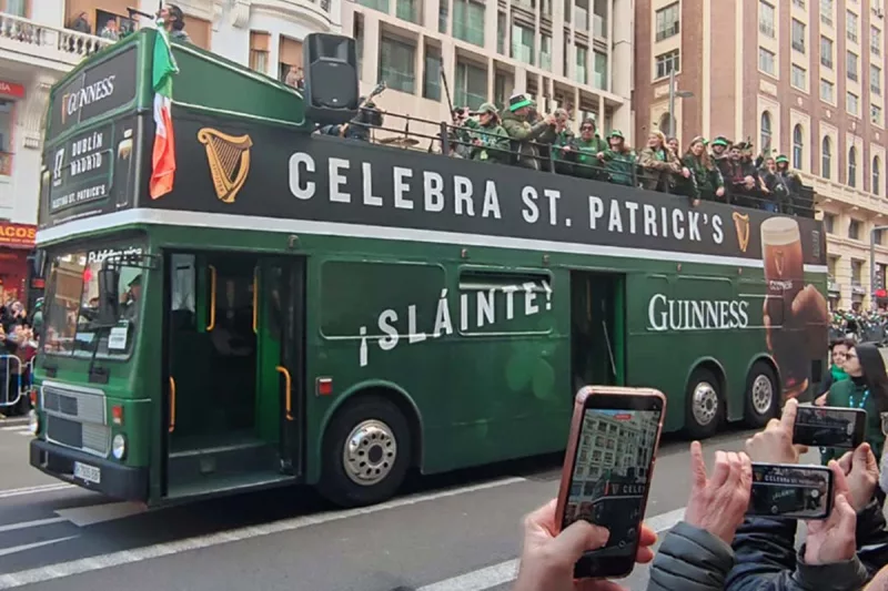 desfile san patricio madrid