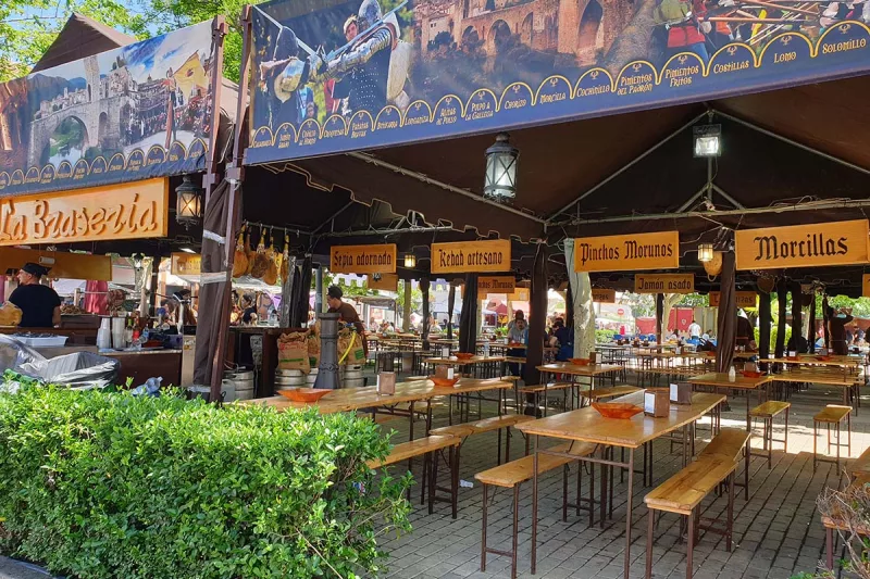 feria medieval El Álamo