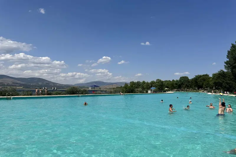 Riosequillo piscina natural en Buitrago de Lozoya