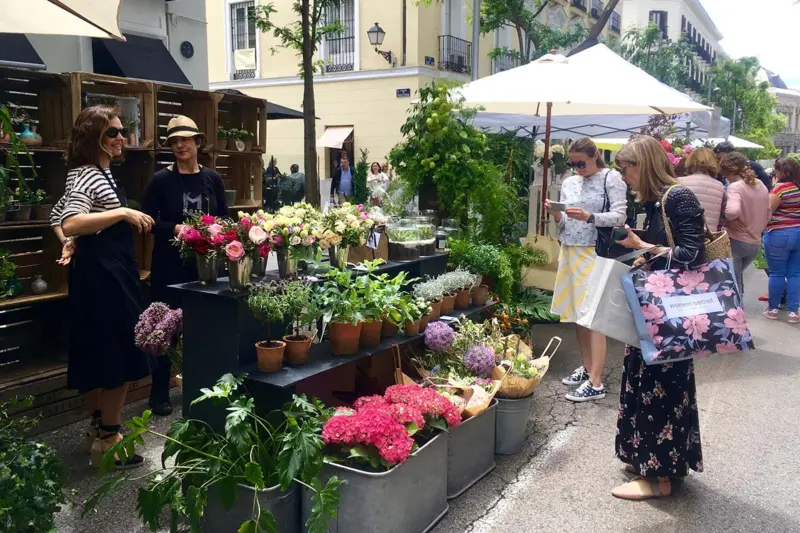 cuándo es el mercado de las flores Madrid de VOGUE