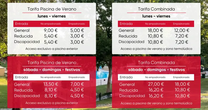 precios piscinas san sebastián de los reyes dehesa del boyal