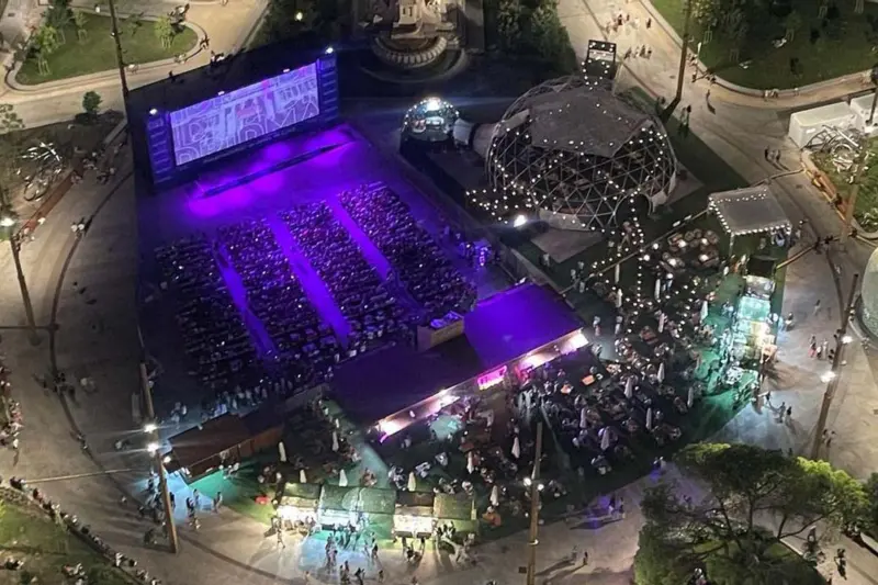 cine de verano plaza de españa La Estival