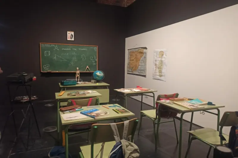 exposición YO FUI A EGB Conde Duque Madrid