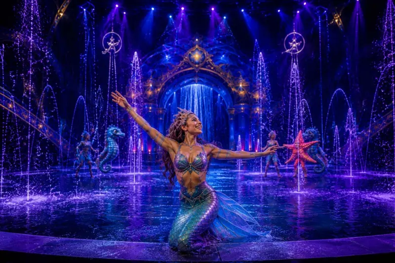 Cómo es el Gran circo del agua