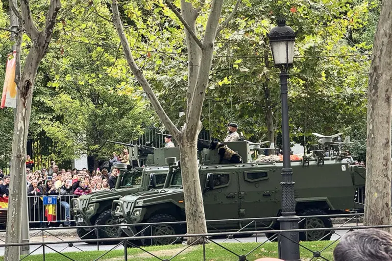 recorrido desfile militar 12 de octubre madrid