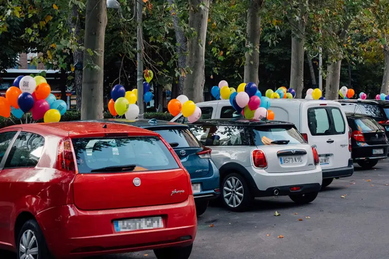 los globos de Caleido invaden Madrid