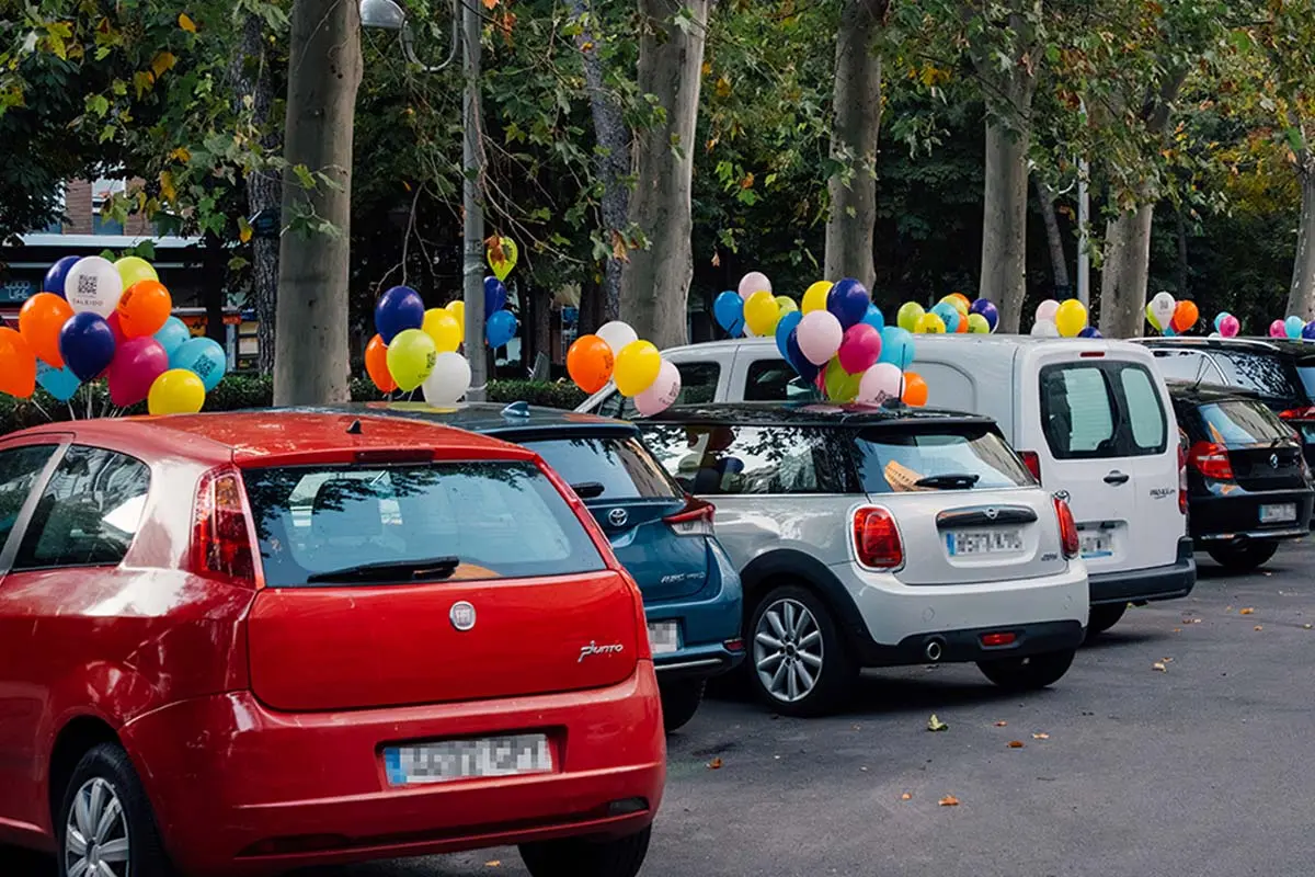 los globos de Caleido invaden Madrid