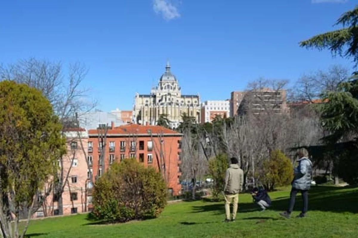 jardines de las vistillas - jardines madrid - parques madrid