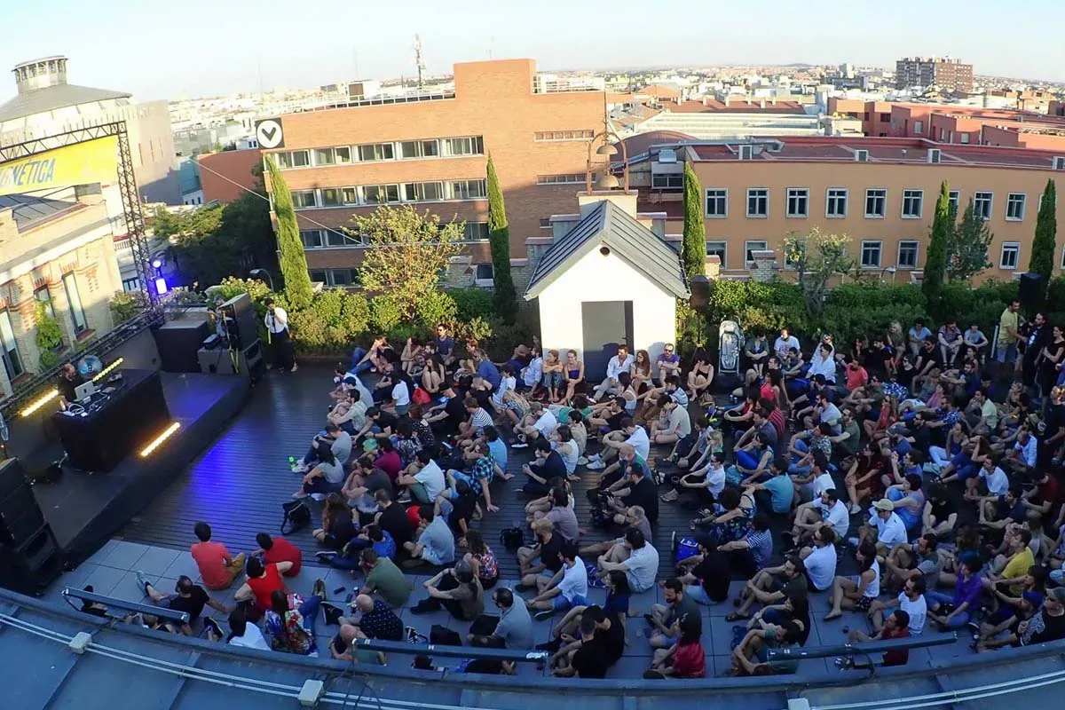 La terraza magnética