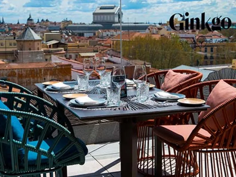 ginkgo sky bar - rooftop madrid - terrazas madrid - azoteas madrid