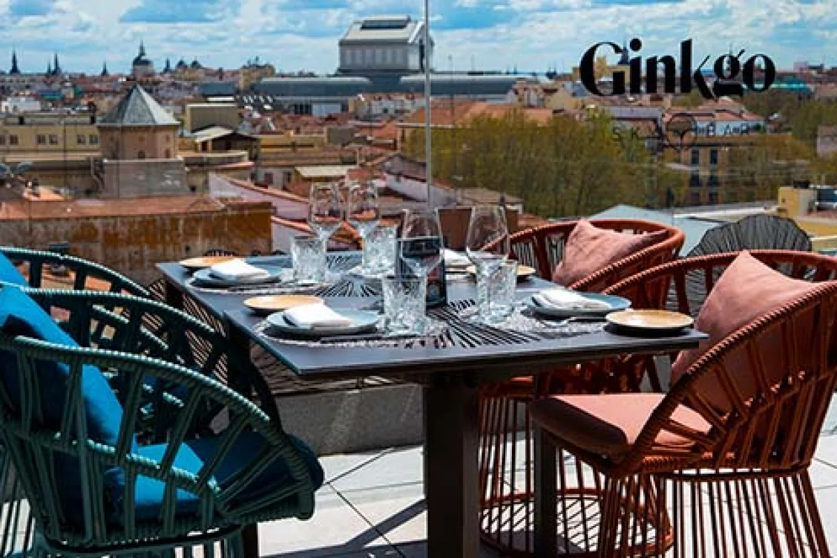 ginkgo sky bar - rooftop madrid - terrazas madrid - azoteas madrid