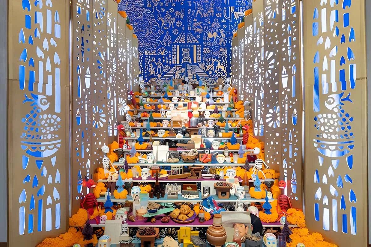 altar de muertos madrid casa mexico