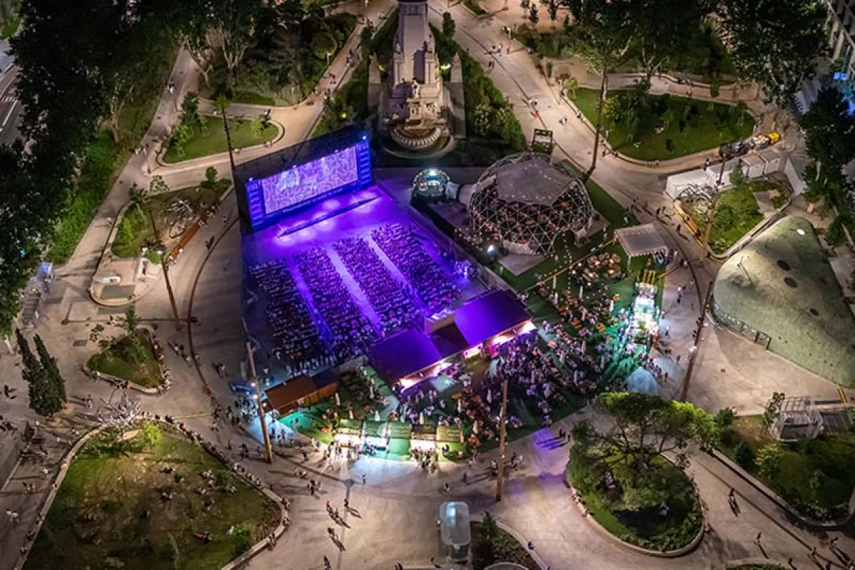 cine de verano plaza de españa - cines de verano en madrid