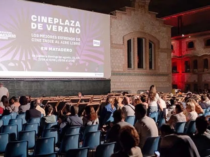 cineplaza matadero - cine de verano matadero- cines de verano madrid