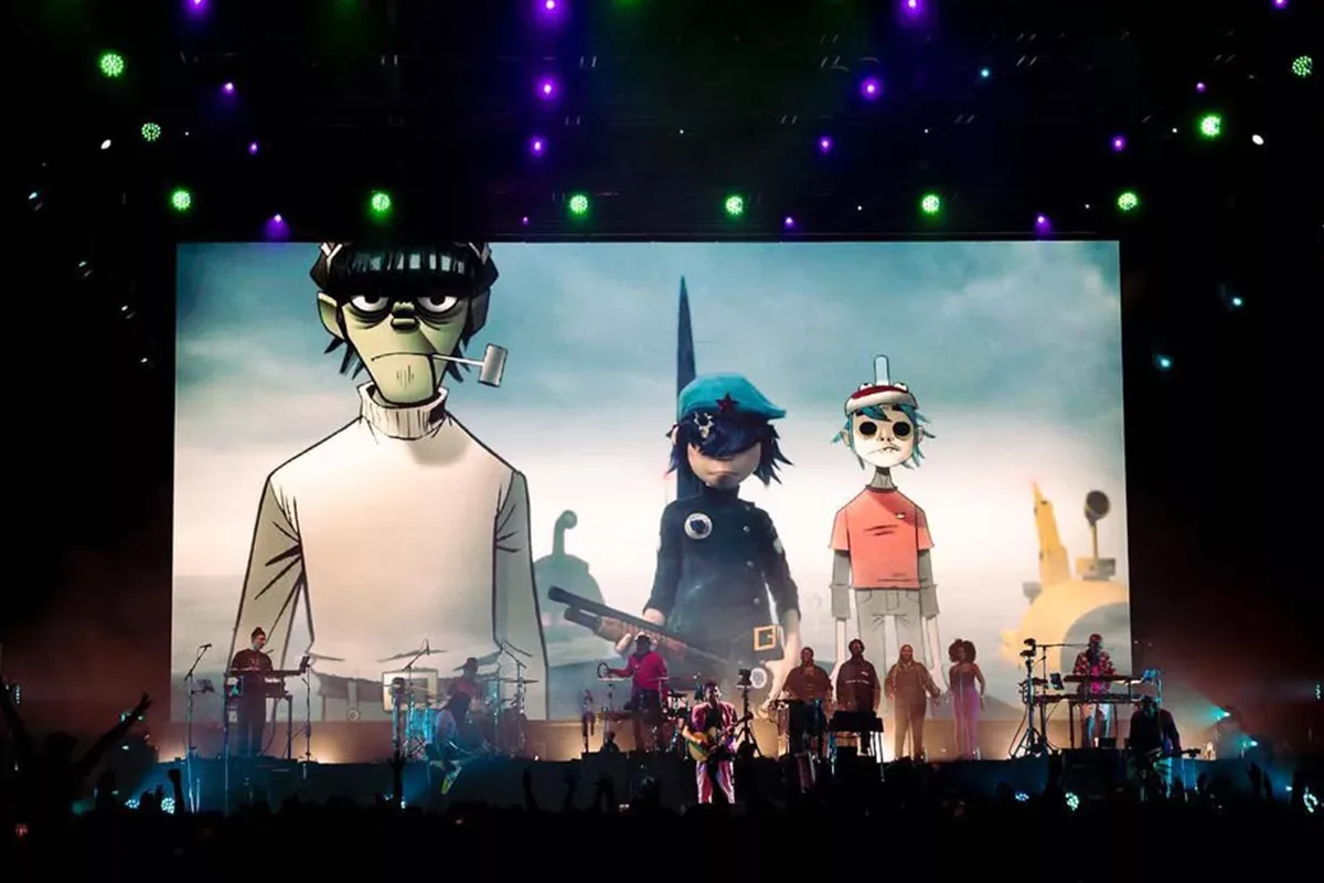 festival pulse of Gaia - concierto Gorillaz Madrid