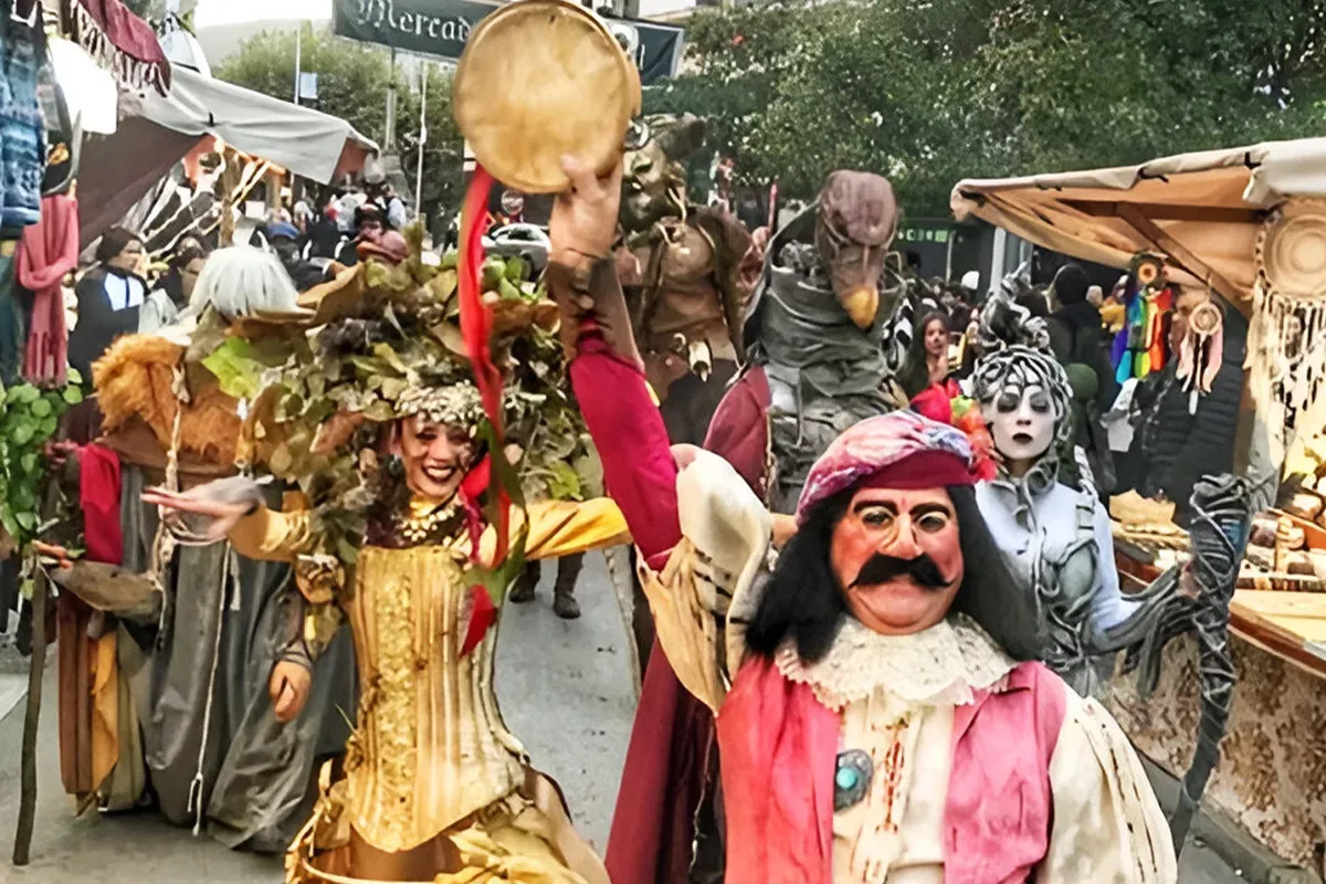 mercado medieval paracuellos del jarama madrid