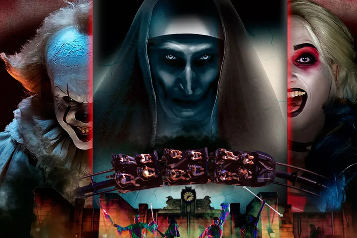 Halloween parque warner - scary nights parque warner