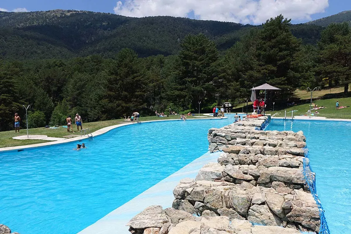 piscinas naturales cercedilla - las berceas - piscinas naturales madrid - piscinas en madrid