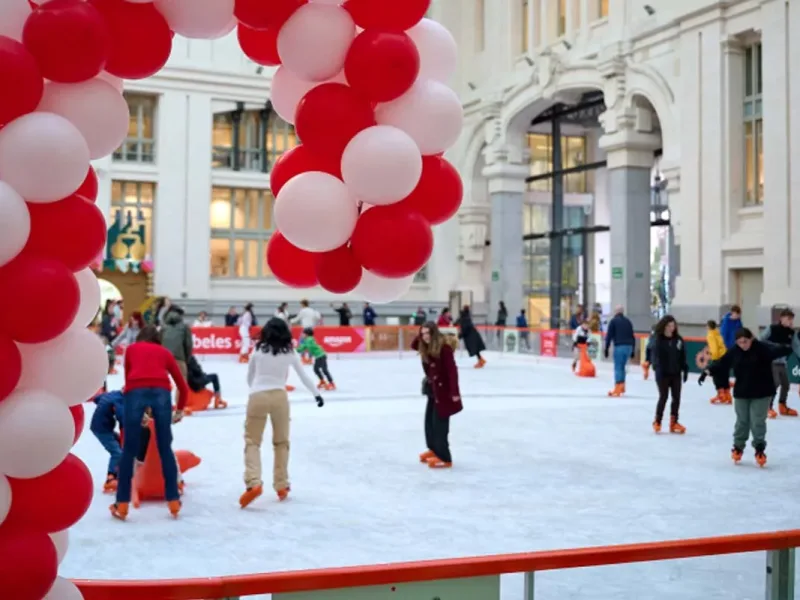 pista de hielo cibeles