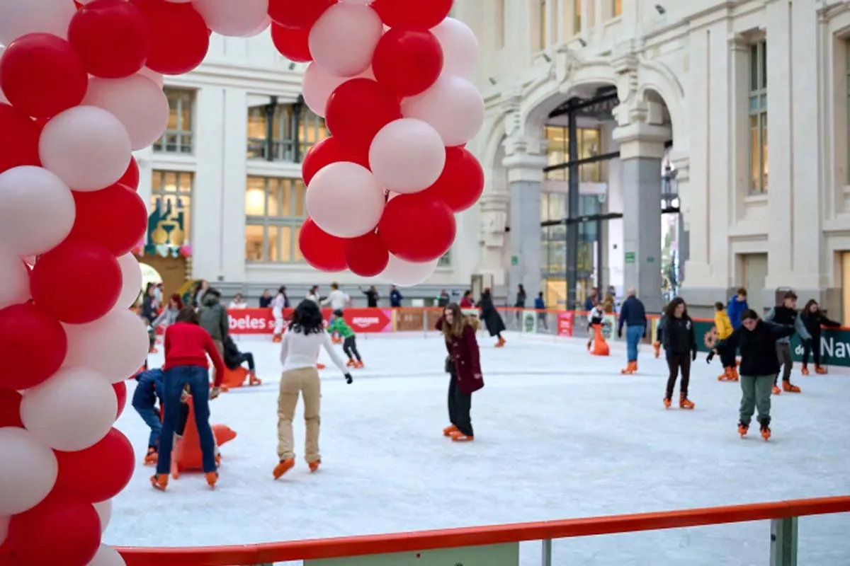 pista de hielo cibeles