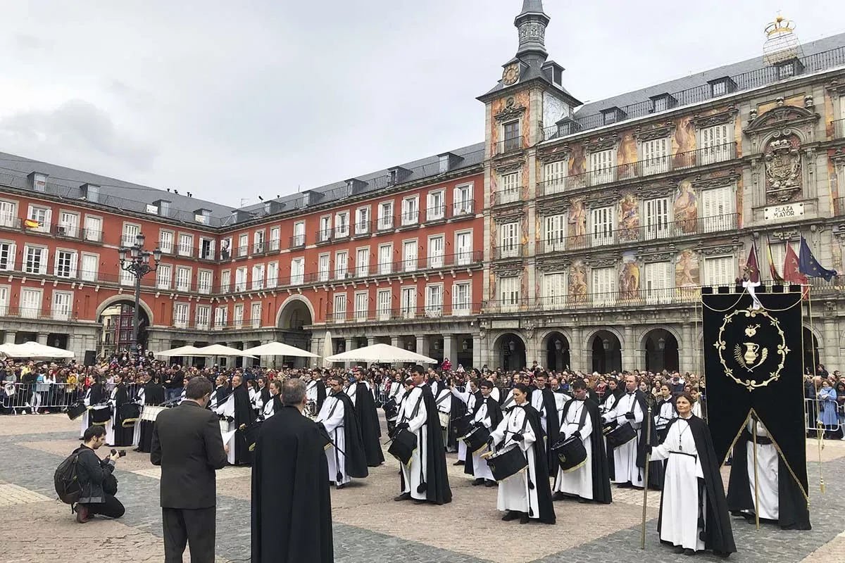 tamborrada semana santa madrid